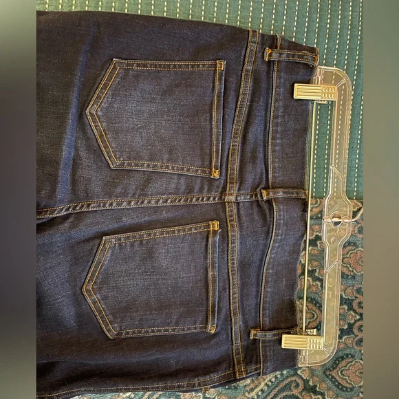 SPANX Dark Blue Flare Women's Jeans - Picture 6 of 6